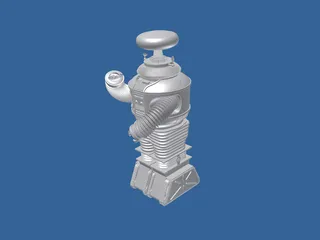 Lost in Space Robot 3D Model preview