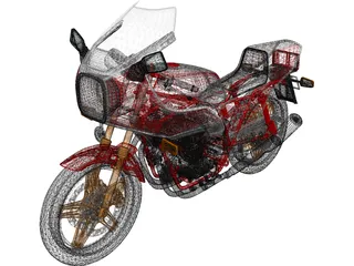 Honda CB1100R 3D Model preview
