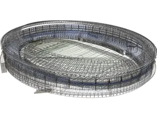 Stadium 3D Model preview