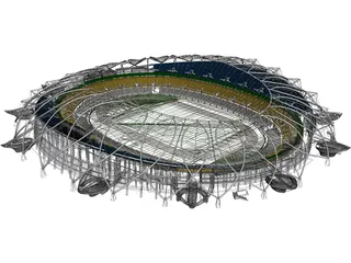 Stadium 3D Model preview