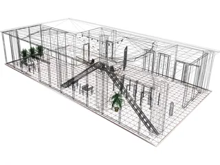 Reception 3D Model preview