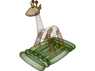 Giraf Game 3D Model preview