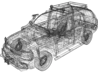 Chevrolet Blazer [Tuned] 3D Model preview