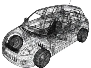 Suzuki Swift 3D Model preview