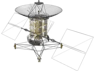Magellan 3D Model preview