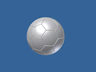 Soccer Ball 3D Model preview