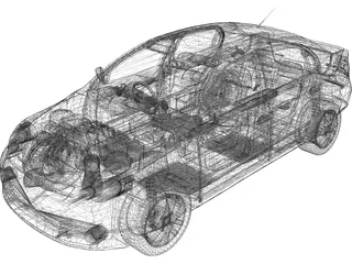 Volkswagen Voyage Comfortline 3D Model preview