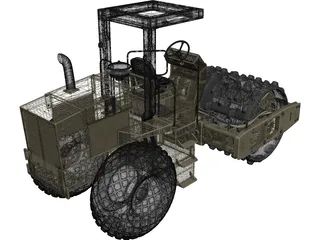 Compactor 3D Model preview