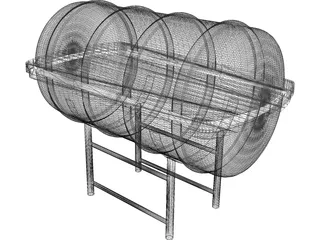 Life Raft 3D Model preview