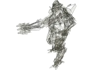 Transformers Starscream 3D Model preview