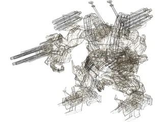 Transformers Brawl 3D Model preview