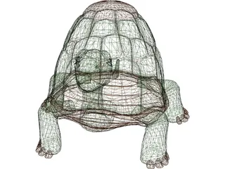 Turtle Toy 3D Model preview