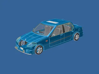 Edag Paradise Concept 3D Model preview