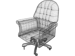 Armchair 3D Model preview