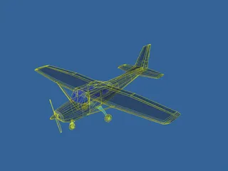 Cessna 3D Model preview