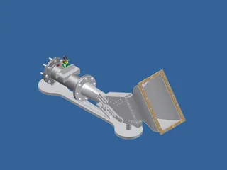 Supersonic Cascade Test Rig 3D Model preview
