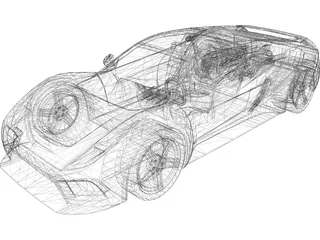 Saleen S5S Raptor (2010) 3D Model preview