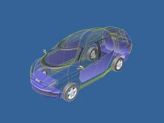 Edag Blaze Concept 3D Model preview