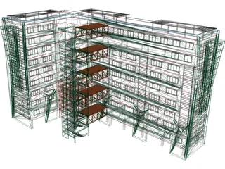 Building 3D Model preview