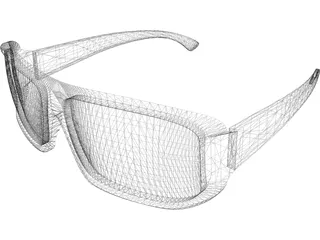 Sunglasses 3D Model preview