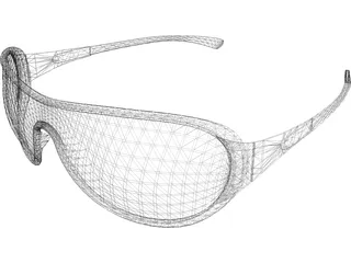 Sunglasses 3D Model preview