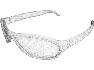 Sunglasses 3D Model preview