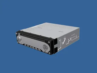 Kenwood Car Radio 3D Model preview