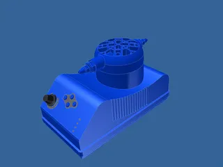 Peristaltic Valve 3D Model preview