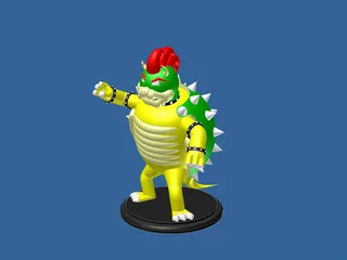 Bowser 3D Model preview