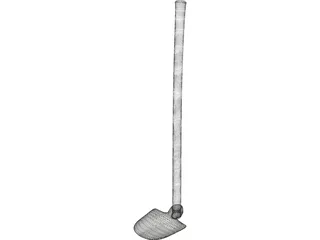 Farm Hoe 3D Model preview