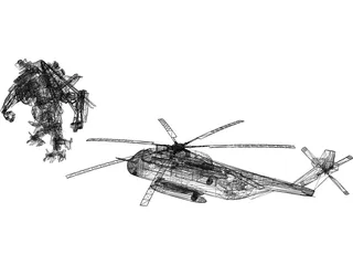Transformers Blackout 3D Model preview