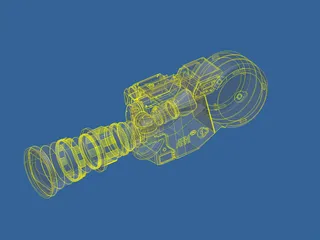 ARRI 535 Camera 3D Model preview