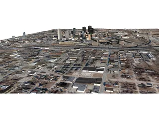 Fort Worth City 3D Model preview