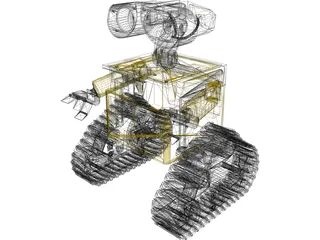 WALL-E 3D Model preview