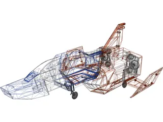 Core Fighter 3D Model preview
