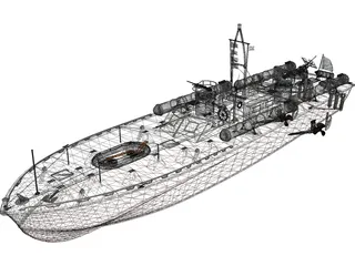 PT 109 3D Model preview