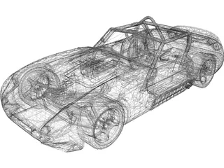TVR Tuscan 3D Model preview