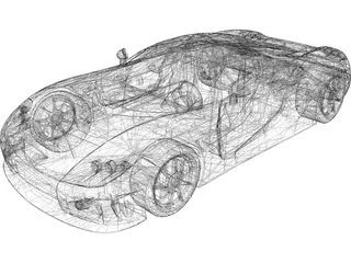Koenigsegg CCXR 3D Model preview
