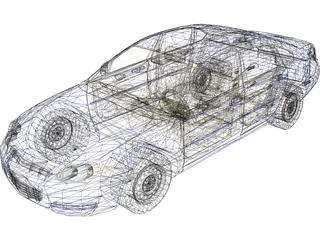 Chevrolet Impala (2006) 3D Model preview