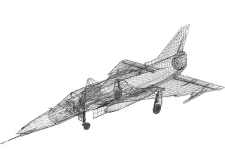IAI Kfir C7 3D Model preview