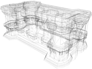 Altar 3D Model preview