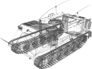 M-113 3D Model preview