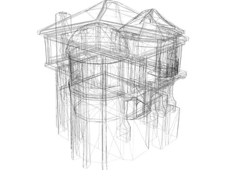 House 3D Model preview