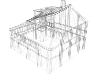 House 3D Model preview