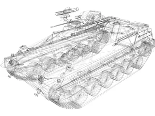 Marder 3D Model preview