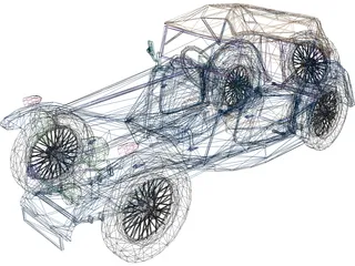 MG TC 3D Model preview