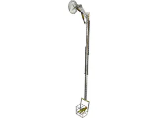 One Man Cherrypicker 3D Model preview
