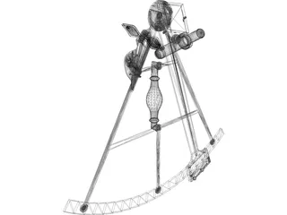 Sextant 3D Model preview