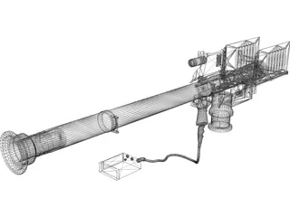 Stinger Launcher 3D Model preview