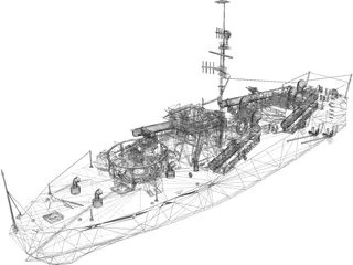 Vosper 3D Model preview